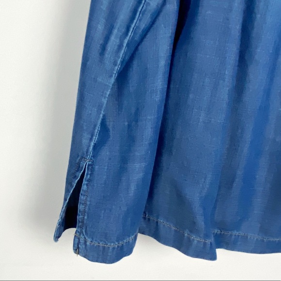 Anthro Cloth & Stone Chambray Blouse | G20-9 - Picture 6 of 13